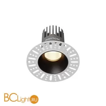 Встраиваемый светильник Maytoni Dip DL119-10W-3K-TRS-B