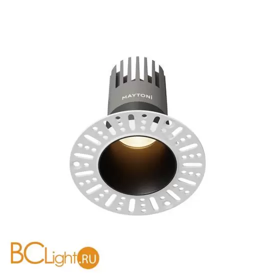 Встраиваемый светильник Maytoni Dip DL120-10W-3K-TRS-B