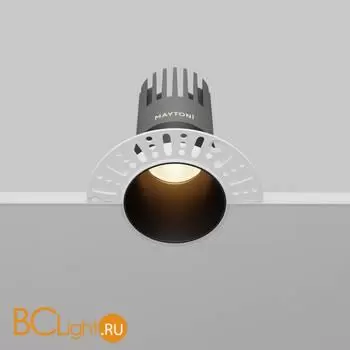 Встраиваемый светильник Maytoni Dip DL120-10W-3K-TRS-B - Фото 4