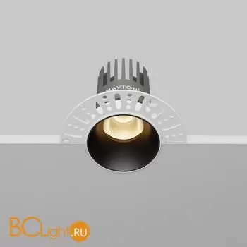 Встраиваемый светильник Maytoni Dip DL124-10W-3K-TRS-B - Фото 4
