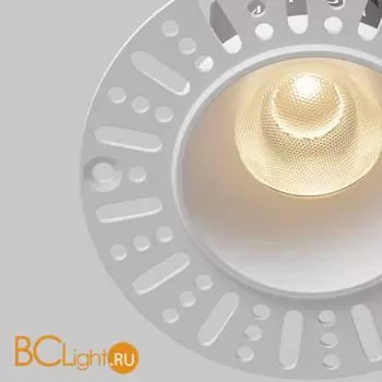 Встраиваемый светильник Maytoni Dip DL124-10W-3K-TRS-W - Фото 2