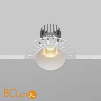 Встраиваемый светильник Maytoni Dip DL124-10W-3K-TRS-W - Фото 4