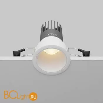 Встраиваемый светильник Maytoni Dip DL116-10W-3K-W - Фото 2