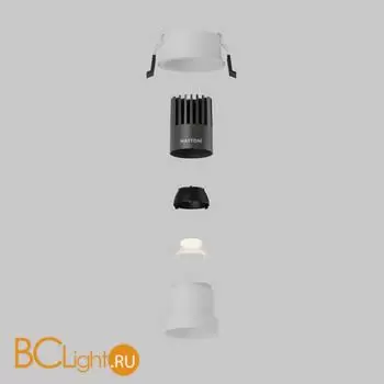 Встраиваемый светильник Maytoni Dip DL116-10W-3K-W - Фото 9