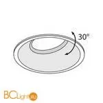 Встраиваемый светильник Maytoni Dot GU10 1x50Вт DL028-2-01B - Фото 0