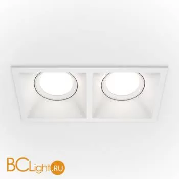 Встраиваемый светильник Maytoni Dot GU10 2x50Вт DL029-2-02W - Фото 0