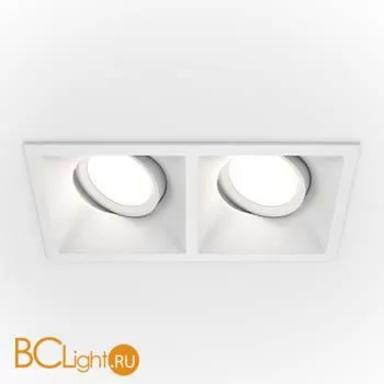 Встраиваемый светильник Maytoni Dot GU10 2x50Вт DL029-2-02W - Фото 1