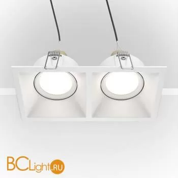 Встраиваемый светильник Maytoni Dot GU10 2x50Вт DL029-2-02W
