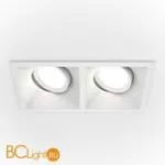 Встраиваемый светильник Maytoni Dot GU10 2x50Вт DL029-2-02W - Фото 1