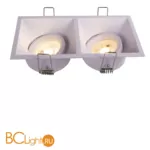 Встраиваемый светильник Maytoni Dot GU10 2x50Вт DL029-2-02W - Фото 5