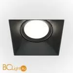 Встраиваемый светильник Maytoni Dot GU10 1x50Вт DL042-01-SQ-B - Фото 0