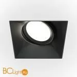 Встраиваемый светильник Maytoni Dot GU10 1x50Вт DL042-01-SQ-B - Фото 1
