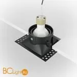 Встраиваемый светильник Maytoni Dot GU10 1x50Вт DL042-01-SQ-B - Фото 2