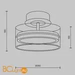 Потолочный светильник Maytoni Dress code new MOD348CL-L18BBS3K - Фото 3