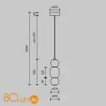Подвесной светильник Maytoni Drop MOD273PL-L16CH3K - Фото 4