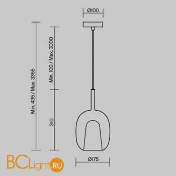 Подвесной светильник Maytoni Duality MOD271PL-01W1 - Фото 6