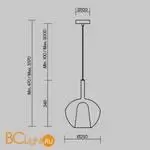 Подвесной светильник Maytoni Duality MOD271PL-01W3 - Фото 7