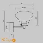 Бра Maytoni Dynasty MOD402WL-L3BS3K - Фото 6