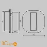 Бра Maytoni Ego C175WL-9W-2.7-4K-B - Фото 4