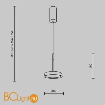 Подвесной светильник Maytoni El MOD041PL-L15TR3K - Фото 5