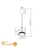 Подвесной светильник Maytoni El MOD041PL-L15TR3K - Фото 6