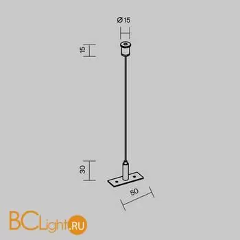 Гибкий подвес для уличной трековой системы Elasity IP O-TR001-PW-H2M - Фото 8