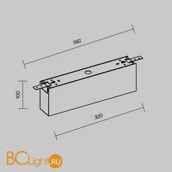 Короб для блока питания Elasity IP O-TR001-BX-W - Фото 4