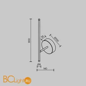 Бра Maytoni Elegant C085WL-L7BS2.7K - Фото 6
