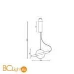 Подвесной светильник Maytoni Enigma MOD150PL-L5W3K - Фото 4