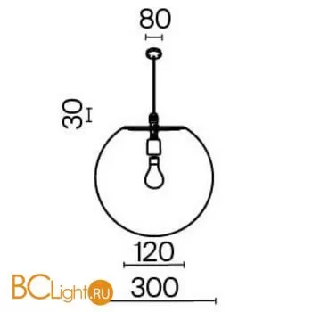 Подвесной светильник Maytoni Erda O594PL-01W - Фото 0