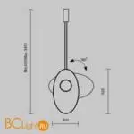 Подвесной светильник Maytoni Evolution MOD396PL-L10GR3K - Фото 7