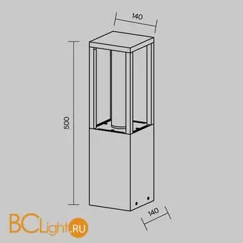 Ландшафтный светильник Maytoni Expo O480FL-L12B3K - Фото 8