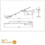 Бра Maytoni Fad MOD070WL-L6W3K - Фото 0