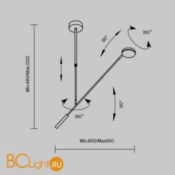 Потолочный светильник Maytoni Fad new MOD070CL-L8W3K - Фото 3