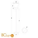 Ландшафтный светильник Maytoni Faro O039FL-01B - Фото 0