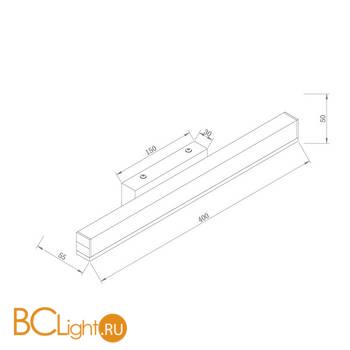 Подсветка Maytoni Fichte MIR012WL-L9B4K - Схема