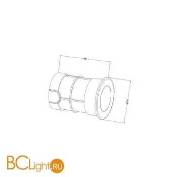 Встраиваемый светильник Maytoni Flash O044DL-L3S3K - Фото 0