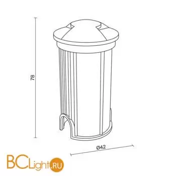 Встраиваемый светильник Maytoni Flash O044DL-L1S3K - Фото 3