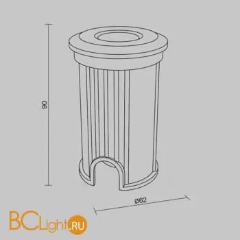 Встраиваемый светильник Maytoni Flash O044DL-L1S3K3 - Фото 6