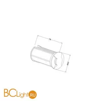 Встраиваемый светильник Maytoni Flash O044DL-L1S3K1 - Фото 0