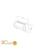 Встраиваемый светильник Maytoni Flash O044DL-L1S3K1 - Фото 0