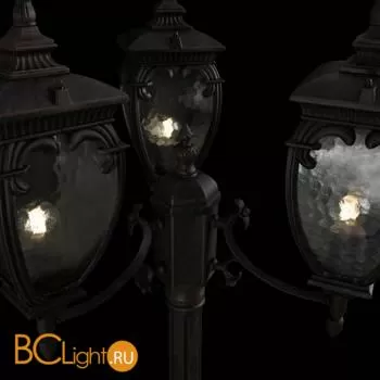 Садово-парковый фонарь Maytoni Fleur O414FL-03BZ - Фото 6