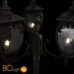 Садово-парковый фонарь Maytoni Fleur O414FL-03BZ - Фото 6