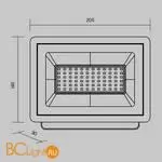 Прожектор Maytoni Flood FL001-L50B4K - Фото 7