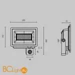 Прожектор Maytoni Flood FL001-L50B6KSR - Фото 7