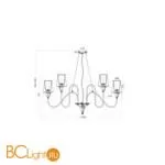 Люстра Maytoni Florero MOD078PL-09CH - Фото 0