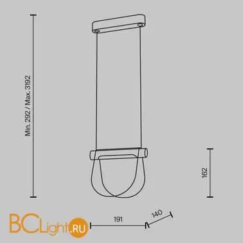 Подвесной светильник Maytoni Fluffy MOD319PL-L5B3K - Фото 7