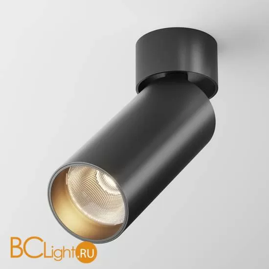 Потолочный светильник Maytoni Focus LED 3000K 1x12Вт 50° Dim Triac C055CL-L12B3K-W-D-B