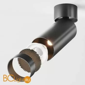 Потолочный светильник Maytoni Focus LED 3000K 1x12Вт 50° Dim Triac C055CL-L12B3K-W-D-B - Фото 5