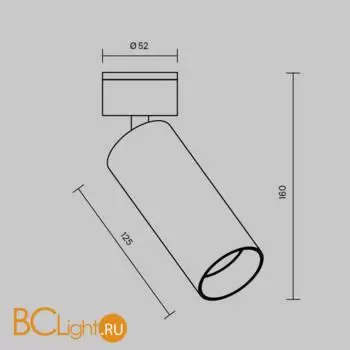 Потолочный светильник Maytoni Focus LED C055CL-L12W4K-W-BS - Фото 9